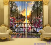 3D Tree sky 435 Blockout Photo Curtain Printing Curtains Drapes Fabric Window AU