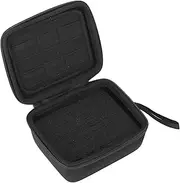 USB Flash Drive Case for 26 USB Drives, 6 Memory Cards, Water Resistant, Shockproof for Flash Drives, Memory Cards, EVA Material, Black