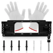Door Jamb Hinge Jig Precise Door Hinge Mortiser Router Template Locator Kit ❂-