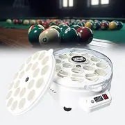 Pool Ball Polishing Cleaning Machine, Maintenance Billiard Ball Polishing Cleaning Machine, Automatic Pool Ball Snooker Cleaner for 16/22 Balls,2in1