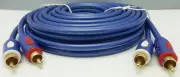 NXG Technology 6 meter RCA audio Interconnects 19.6 foot pair