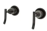 Deluxe Trim Kit for 2-handle Shower Valve Fit Delta Monitor Shower Which Uses...
