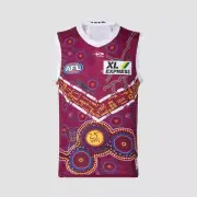 Brisbane Lions AFL Classic 2022 Indigenous Guernsey Adults Sizes S-5XL!