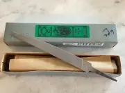 1 new NICHOLSON #06804 - 6" Knife Bastard Double Cut Hand File, Made in USA