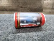RC MINI Racer In Soda Can Package Blue White Car