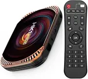 Android 11.0 TV Box, Amlogic S905X4 TV Box HK1 Box 4GB RAM 128GB ROM Dual-WiFi 2.4Ghz/5Ghz BT Quad Core 64 Bits 3D/8K 1000M Set Top Box,4gb+128gb