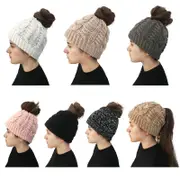 Braided Ponytail Beanie