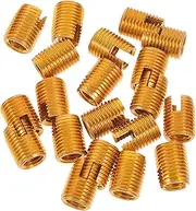 20pcs Reinforced Threaded Insert Nuts for Furniture Internal External Durable Fasteners for High Stress Applications Simple Design for Easy Use