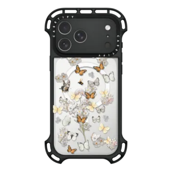 iPhone 17 Pro Max Ultra Bounce Case MagSafe Compatible BUTTERFLY SUNDAY