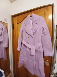 在飛比找Yahoo!奇摩拍賣優惠-【PETROVITCH&ROBINSON 稀有的粉紫色大衣 