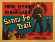 Santa Fe Trail Lobby Card Raymond Massey Olivis de Havilland Errol- Old Photo