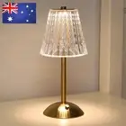 3 Colors LED Crystal Table Lamp Creative Touch Table Lamp Acrylic Bar Decoration