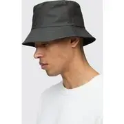 Mens Charcoal Bucket Hat