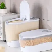 Rice Bucket Container Insect &Moisture Flour Sealed Bucket Tank Rice Storage Box