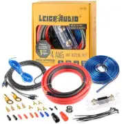 4 Gauge Amp Wiring Kit Ture 4 AWG Amplifier Installation Wiring Kit - Car Sub...