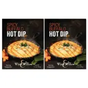 Wind & Willow Spicy Buffalo Hot Dip Mix 2 Pack,Baking Mixes