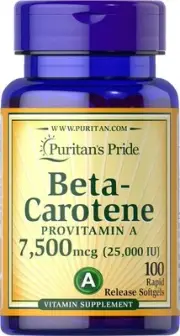 Puritan's Pride Beta Carotene for Immune and Eye Health to Support a Healthy Imm
