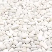 LimCryspp White Pebble Plant, 1-3cm White Gravel for Indoor Plants, White Stone Garden Landscape Fish Tank vase Filled Cactus Succulent Plant Aquarium Bonsai White Rock