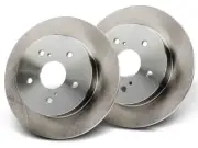 Rear Brake Rotor Set For 2007-2013 Suzuki SX4 2.0L 4 Cyl 2009 2012 2008 BP317QG (for: Suzuki)