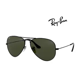 【珍愛眼鏡館】 Ray Ban 飛行員復古雷朋太陽眼鏡 RB3026 L2821 黑框墨綠鏡片 62mm大版 公司貨