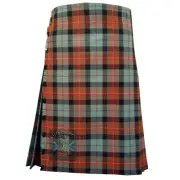 Kilts For Men Gun weather Tartan Kilt Scottish Handmade 8-yard Traditional Kilt