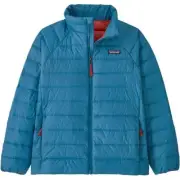 Patagonia Kids Down Sweater JACKET US Size XL 14 Wavy Blue New with Tag