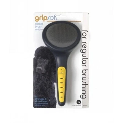 GripSoft Slicker Brush with Soft Pins Regular