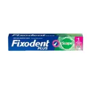 FIXODENT Plus 2.0oz Denture Adhesive Cream SCOPE Flavor Precision Tip For Hold