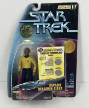 Vintage Star Trek Captain Benjamin Sisko Playmates Collectible Figurine NEW 1997