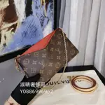 二手精品 LOUIS VUITTON 路易威登 PALLAS 紅色 手拿包 肩背包 M41638 現貨