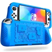 Soft Silicone Case for Nintendo Switch OLED Model Shockproof Protective Cover