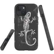 For iPhone 15 Plus Case, Shielding Cover, Lizard