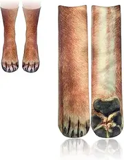 [Generic] Novelty Dog Paw Socks for Men and Women - Funny Chihuahua and Cocker Spaniel Gifts - Quirky and Cute Dog Lovers' Novelty Socks
