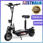 New 2000W Electric Scooter Motor 70KM/H 60KM Adult Foldable Off-Road Tire Bike