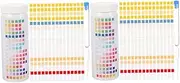 Baluue 2sets Drinking Water Test Strip Kit 16 in 1 Water Testing Strips for Home Use 50pcs*2