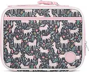 [Simple Modern] Kids Lunch Box for Toddler | Reusable Insulated Bag for Girls, Boys Meal Containers for School | Hadley Collection | Unicorn Fields