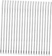 Alipis Essential Kitchen Tool 20pcs Seafood Forks Nut Picker Set Stainless Steel Lobster Forks for Easy Seafood Serving