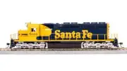 BROADWAY LIMITED 9031 HO EMD SD40 ATSF 5010 Warbonnet No-Sound DC / DCC-Ready