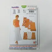 Burda Easy Sewing Pattern 8213 Trumpet Jupe Skirt Womens 10 12 14 16 18 20 22 24