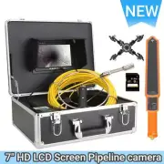 Pipe Tools Camera Sewer Camera HD Drain Pipe Inspection Camera 7" LCD Monitor