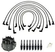 ACDelco Ignition Kit Distributor Rotor Cap Wire & Spark Plugs for C10 K30 C1500