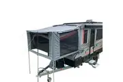 Camper Trailer Bed End Flys with Waterproof Side Walls & Windows, Fits Jayco etc