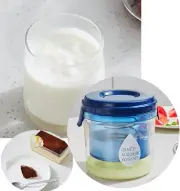 ZEBNA Yogurt Maker Greek Yogurt Strainer Fine Mesh Yogurt Filter with Clear L...