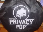 Privacy Pop Bed Tent Full Size Black Privacy Black Out Pop-up Bed Canopy NEW