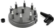 daili Store Car Ignition Distributor Cap with Rotor Button Kit DC 12V Compatible with Ford F250 F350 E150