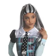 Monster High Frankie Stein Girls Wig Costume Accessory