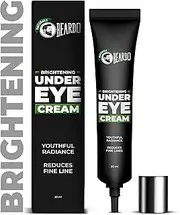Beardo Naturals Brightening Under Eye Cream for Men | Reduce wrinkles fine lines and dark circles | Restores youthful glow | 98% Natural | 20ml