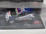 Peugeot 207 S2000 Ogier 2009 Rally Montecarlo 1:43 Ixo Altaya Diecast