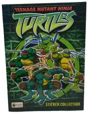 Teenage Mutant Ninja Turtles Sticker Collection Album 2003 Unused Merlin +Poster
