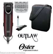 Oster OUTLAW 2-speed SUPER-DUTY Clipper KIT&Cryogen-X 000 Detachable Blade,CASE